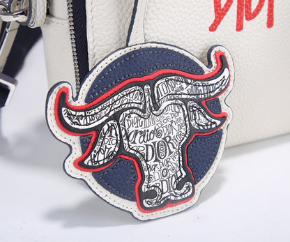 CHD Bag Messenger White  18 cm
