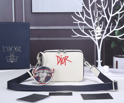 CHD Bag Messenger White  18 cm