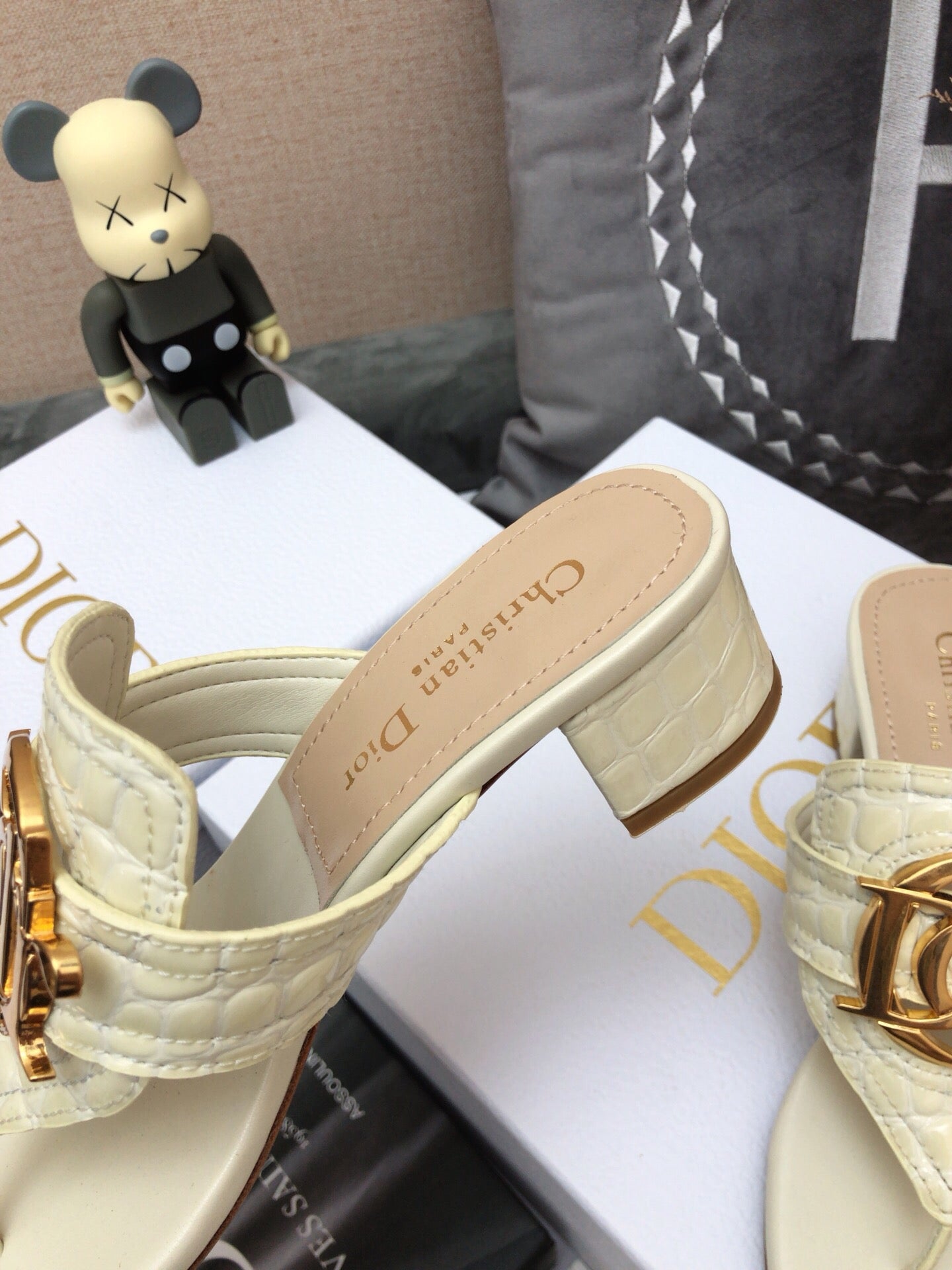 CHD Slippers Heels  2 Color 's Mule