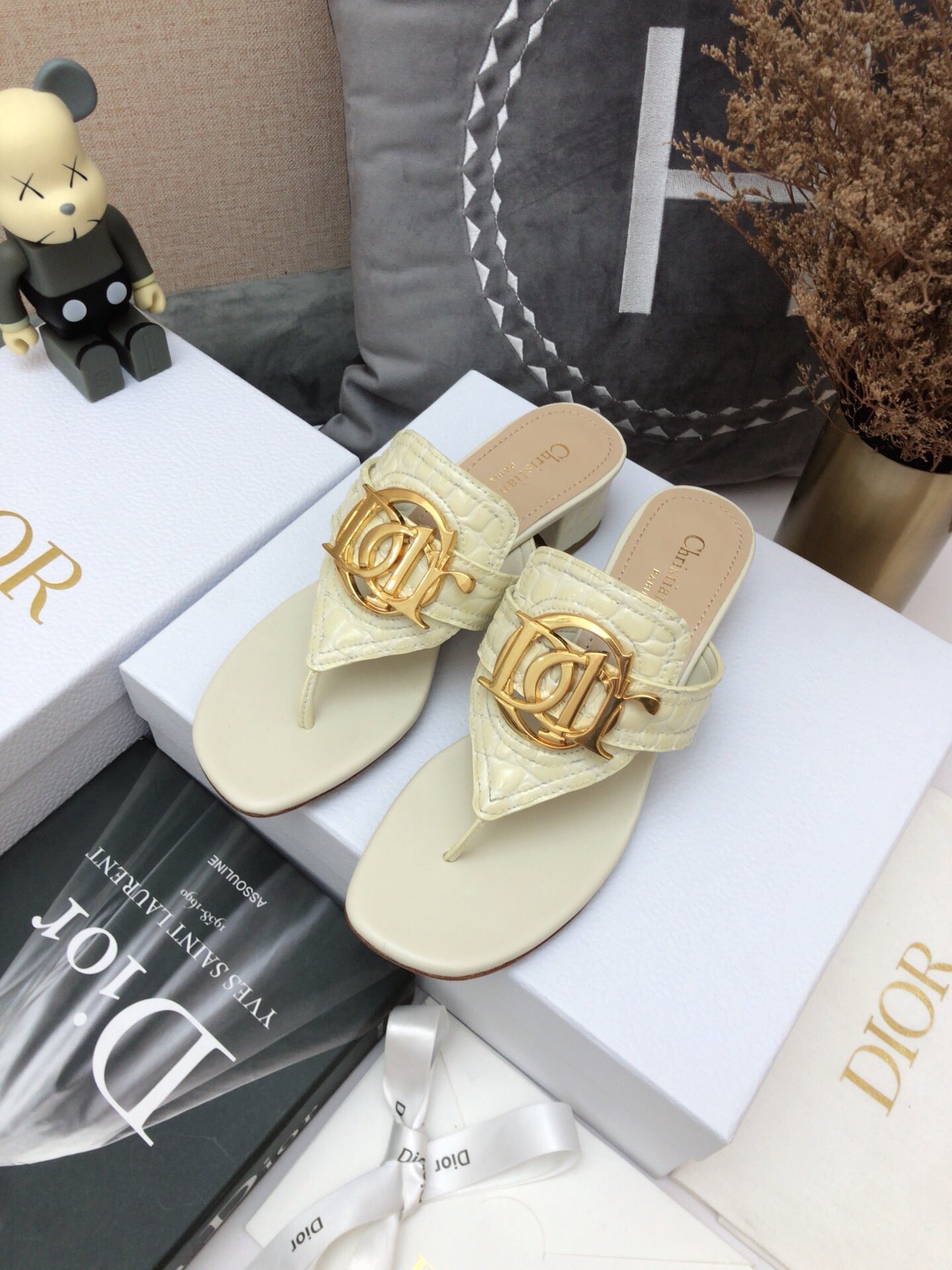 CHD Slippers Heels  2 Color 's Mule
