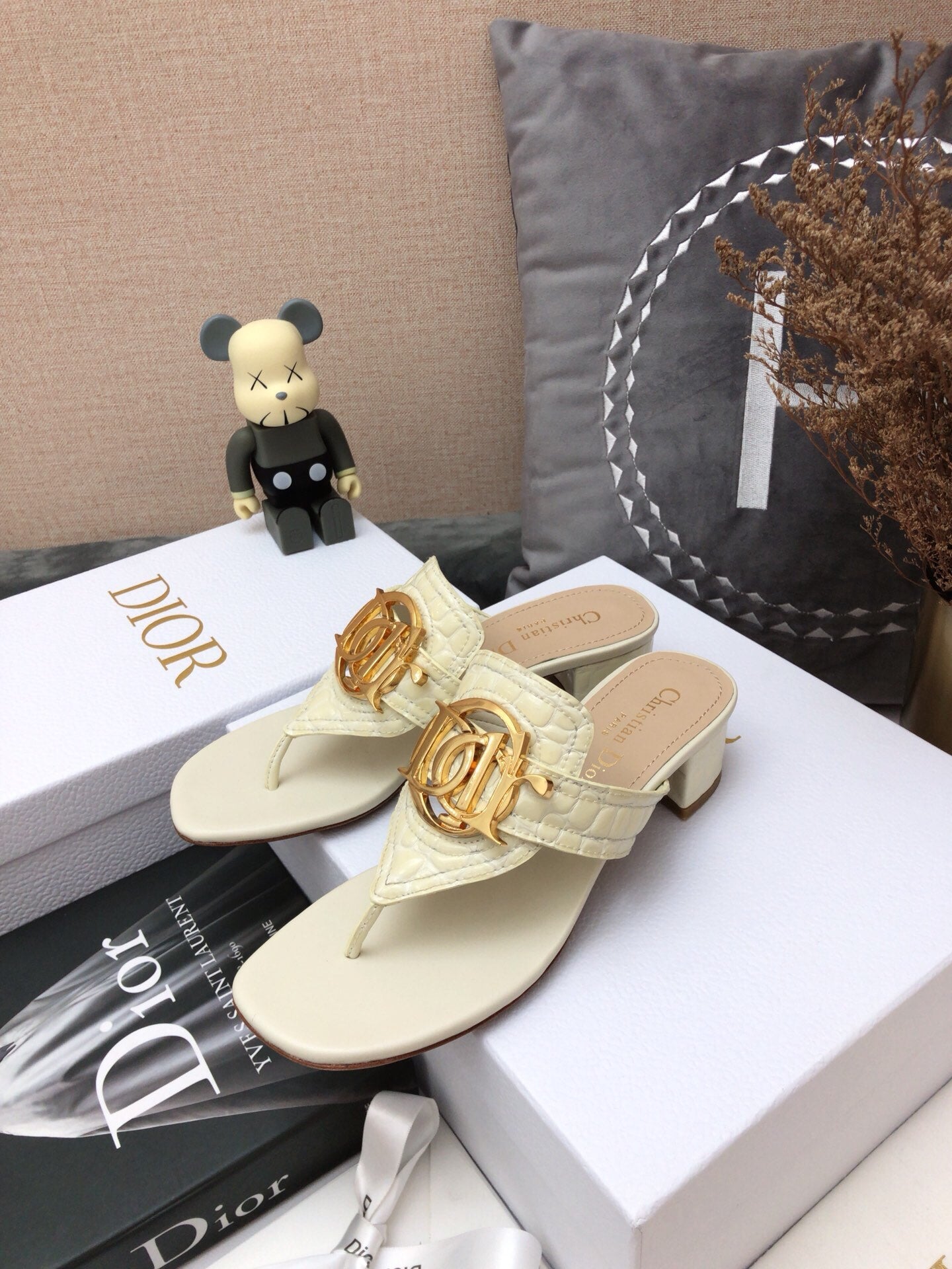 CHD Slippers Heels  2 Color 's Mule