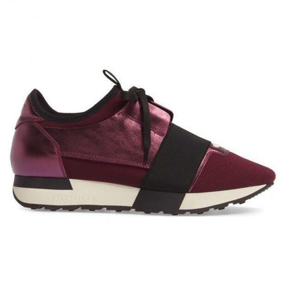 SNBAL Race Runner Sneakers Wine