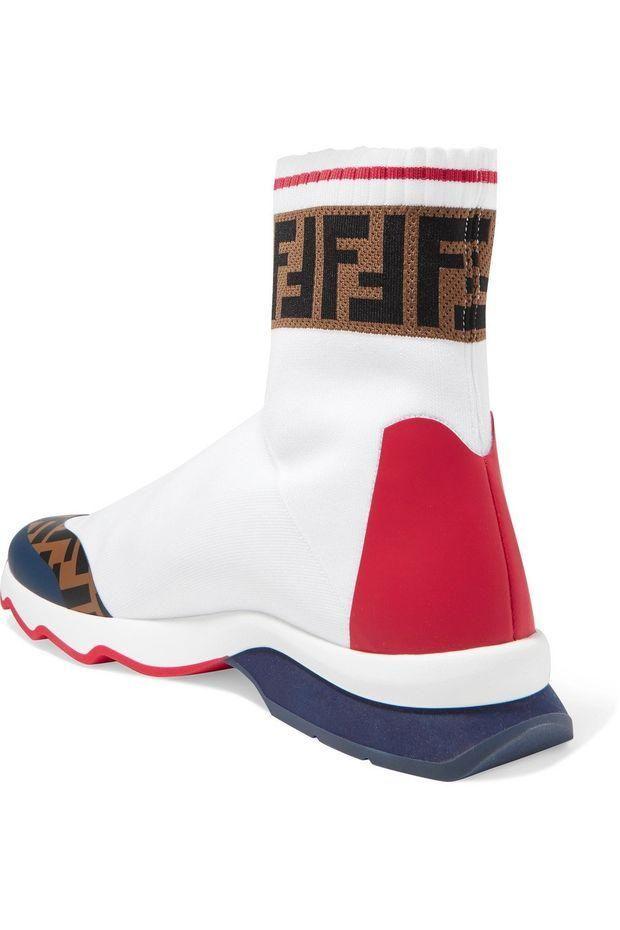 Fen Trainer Sneakers Red White