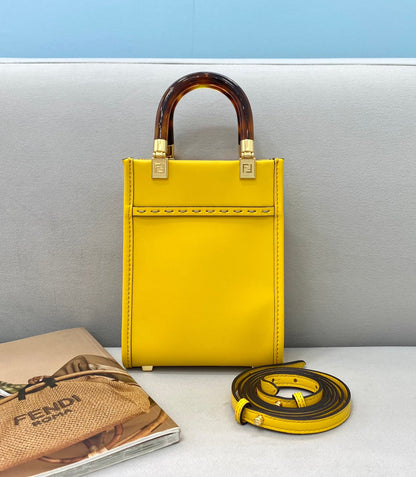 FEN Bag Mini Sunshine 18 Cm Yellow