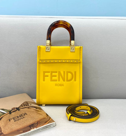 FEN Bag Mini Sunshine 18 Cm Yellow
