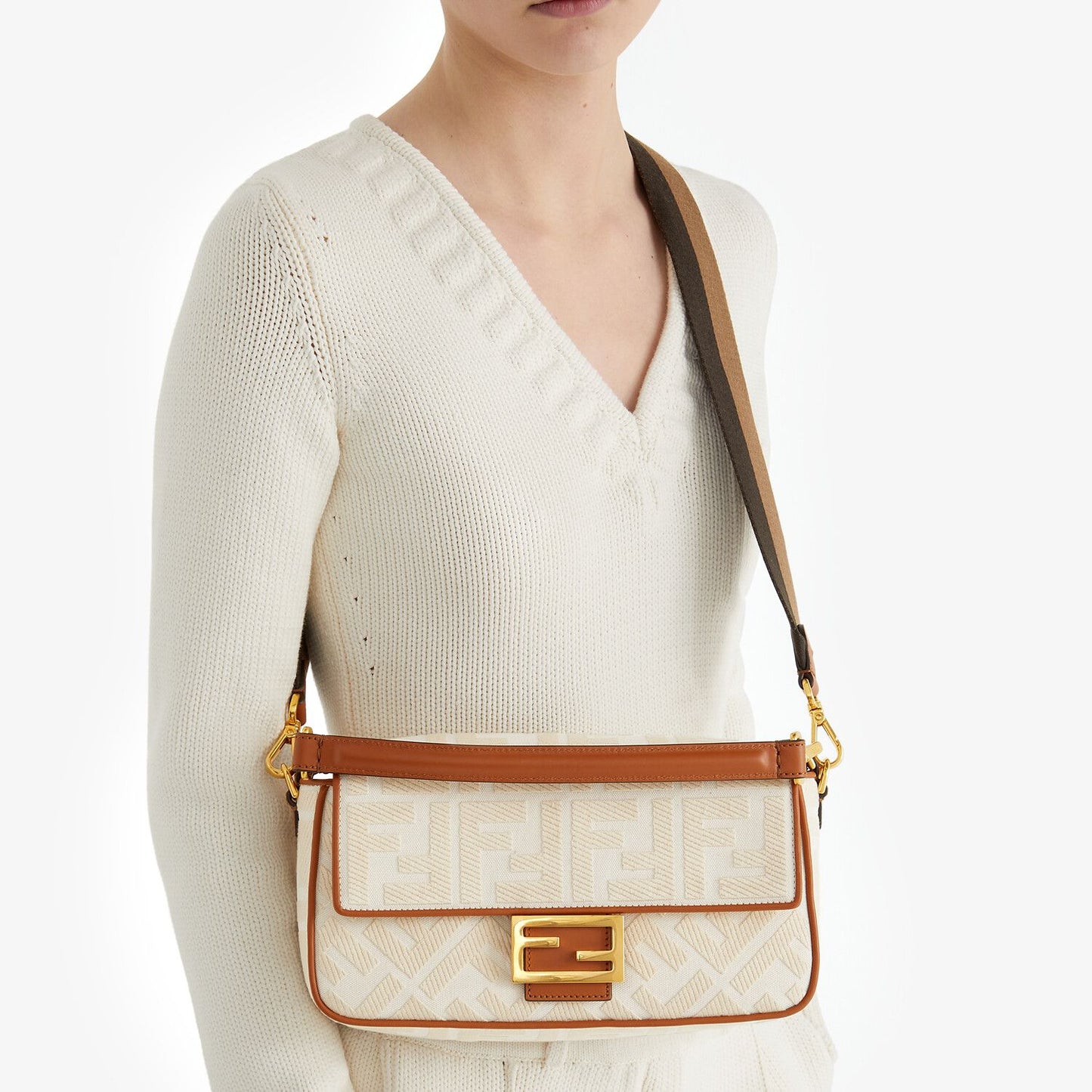 FEN  Baguette Bag Handle 28 cm
