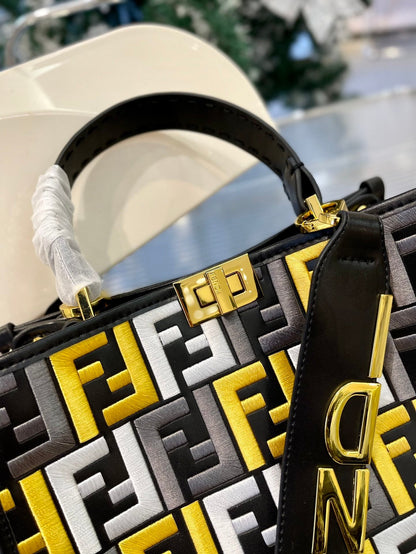 FEN Shopping  Bag Handbag 2 Color s 30 cm