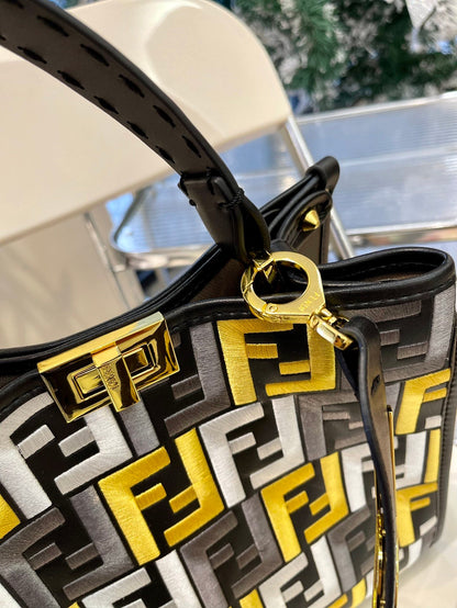 FEN Shopping  Bag Handbag 2 Color s 30 cm