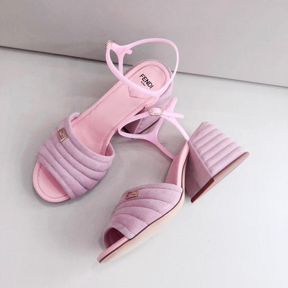 GU Sandals Suede  Pink