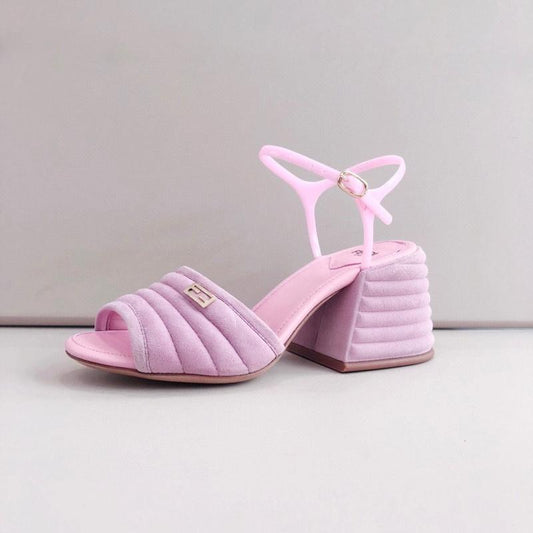 GU Sandals Suede  Pink