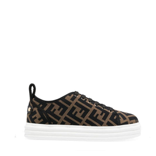 FEN Sneakers Tennis Brown