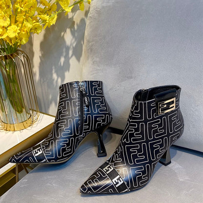 Fen  Boots  Black Heels