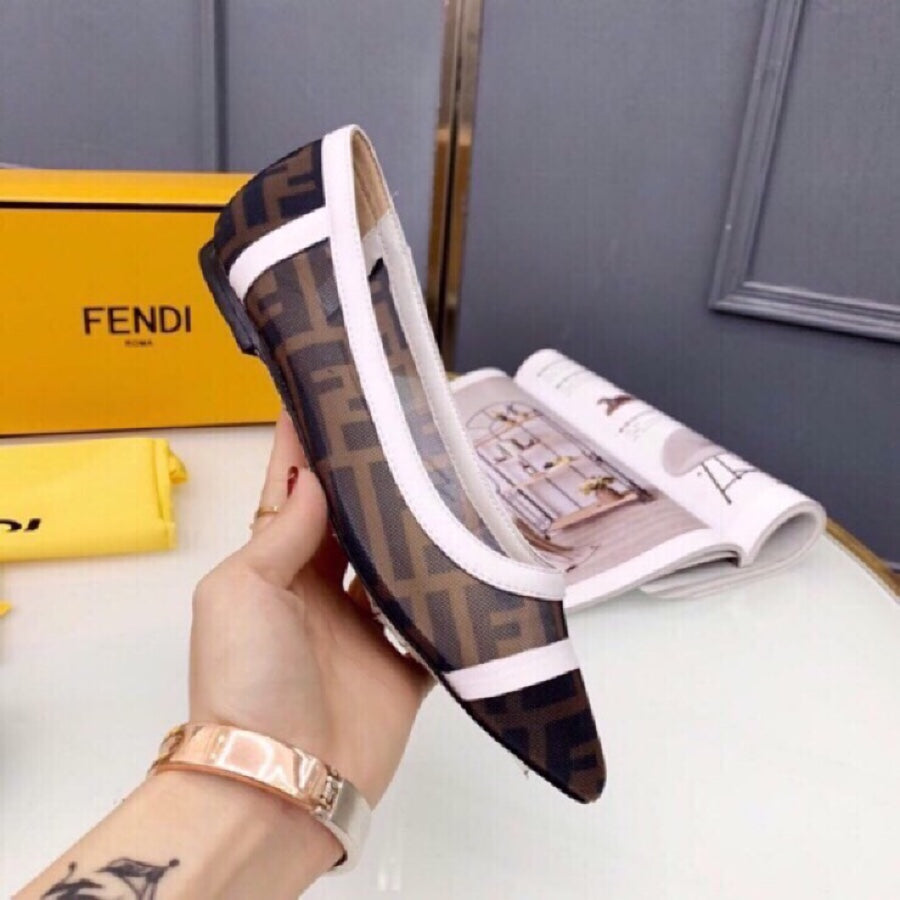 FEN  Shoes Flat  Embroidered