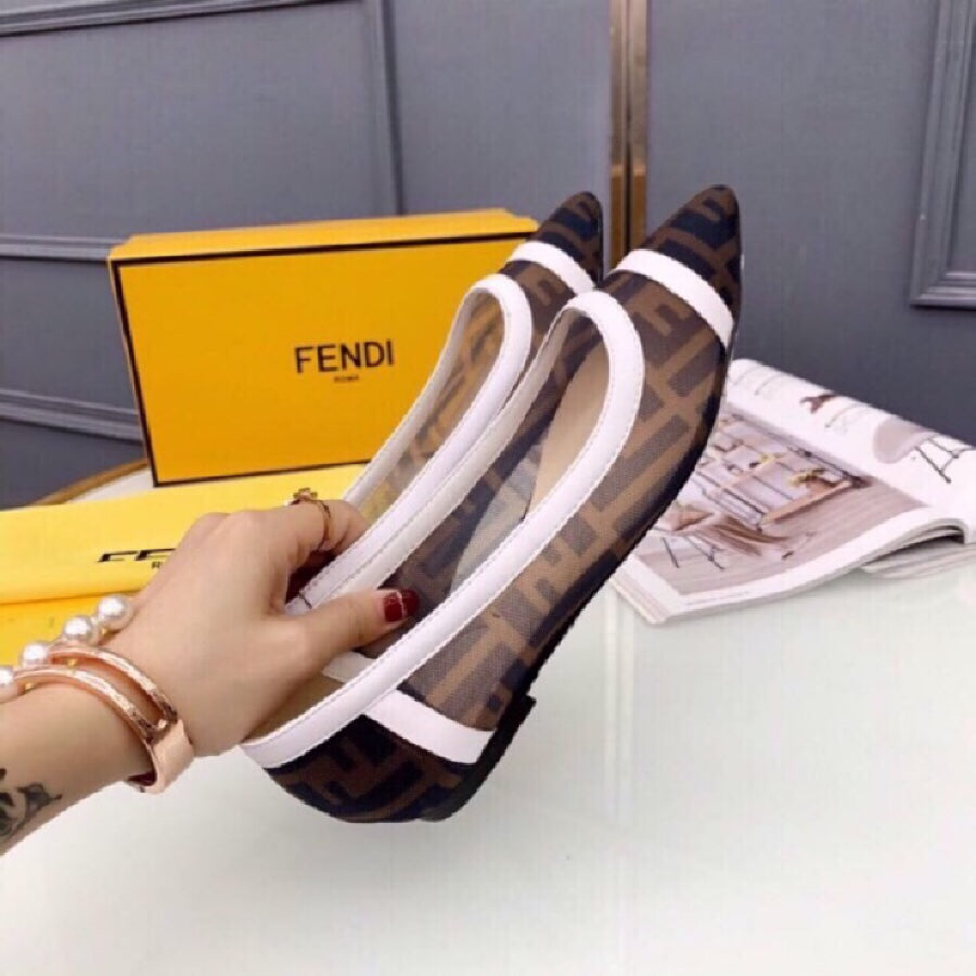 FEN  Shoes Flat  Embroidered