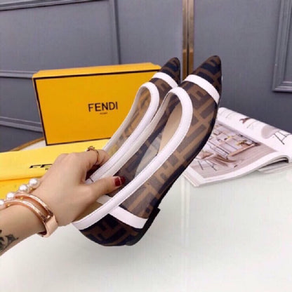 FEN  Shoes Flat  Embroidered
