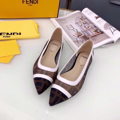 FEN  Shoes Flat  Embroidered