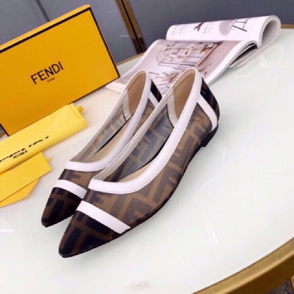 FEN  Shoes Flat  Embroidered