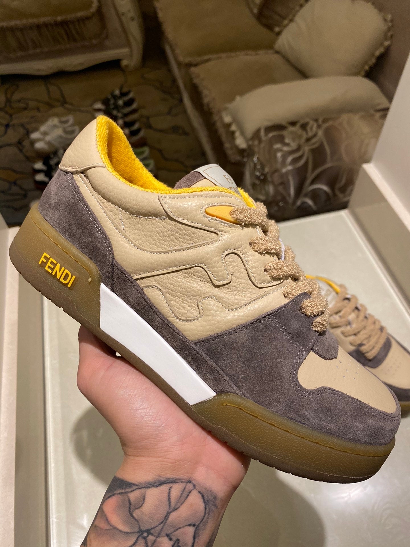 FEN  Match Sneakers 2 Color 's 46