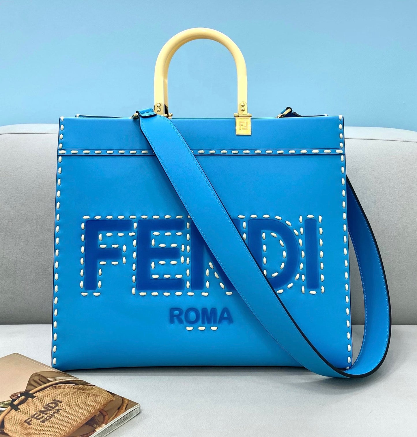 FEN Tote Bag Multicolor 36 cm