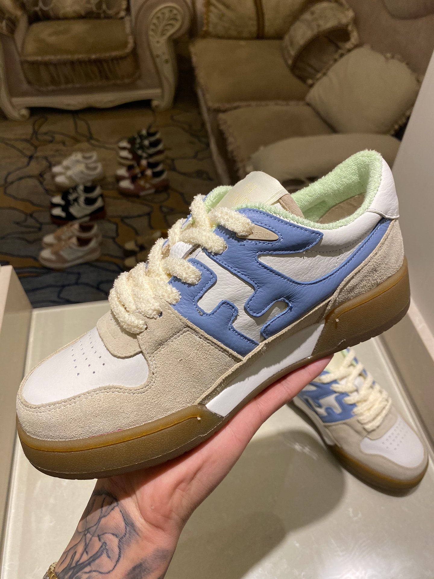 FEN  Match Sneakers 2 Color 's 46