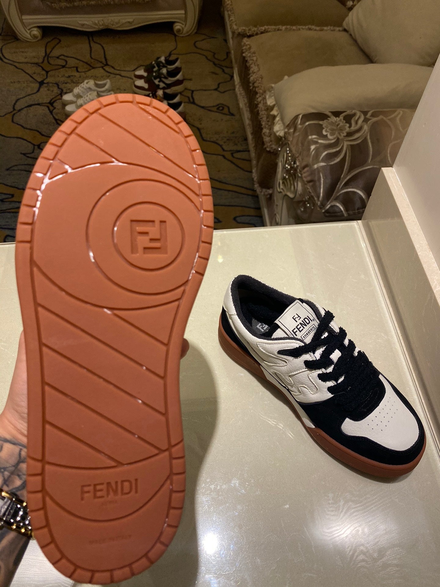 FEN  Match Sneakers 2 Color 's 46