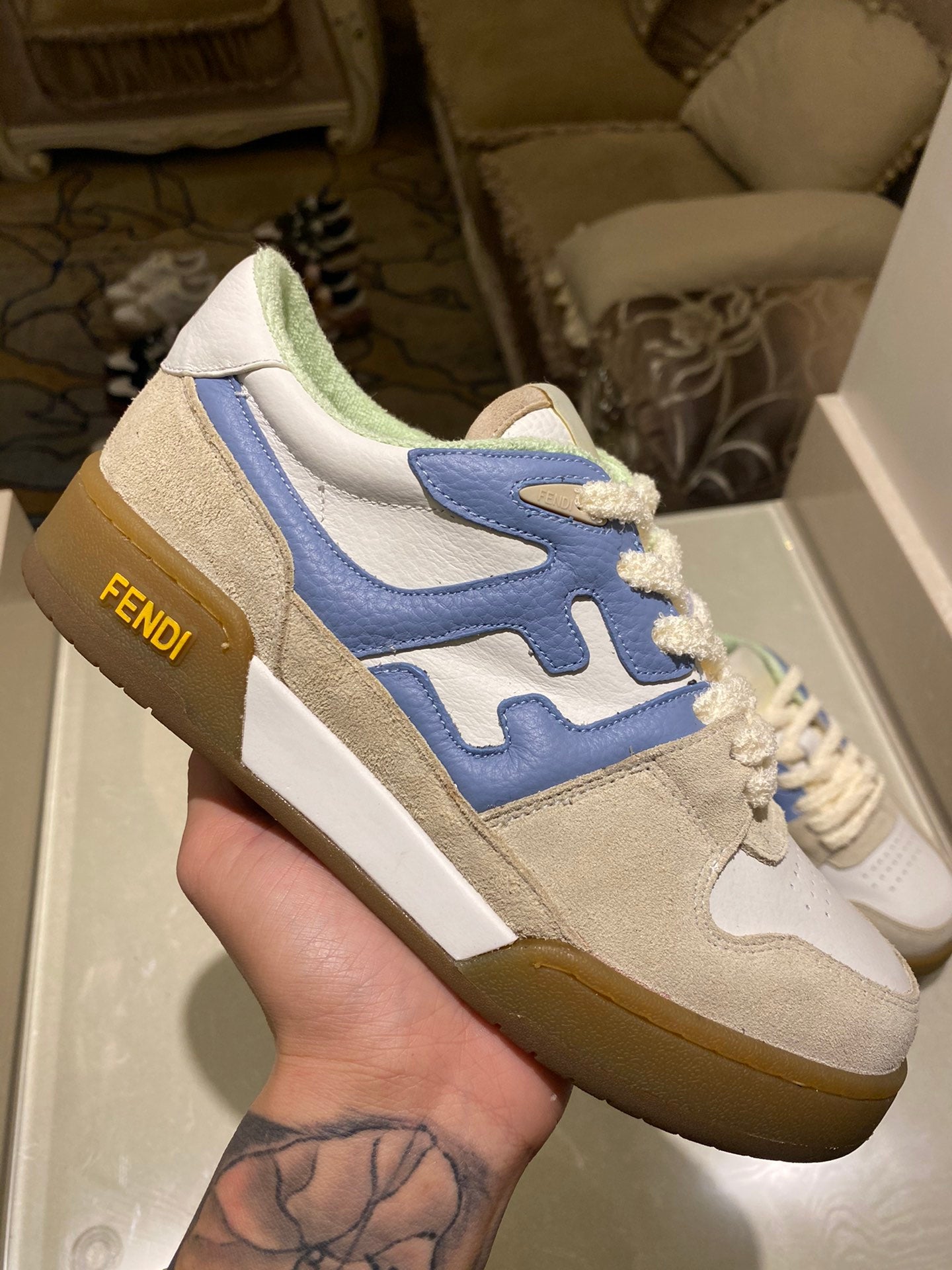 FEN  Match Sneakers 2 Color 's 46
