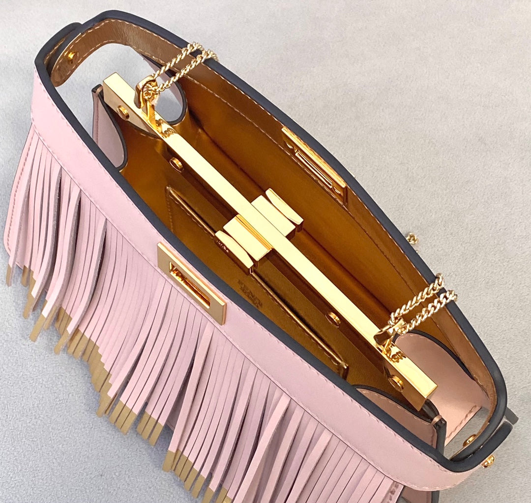 Fen Peecaboo Bag Pink 21cm