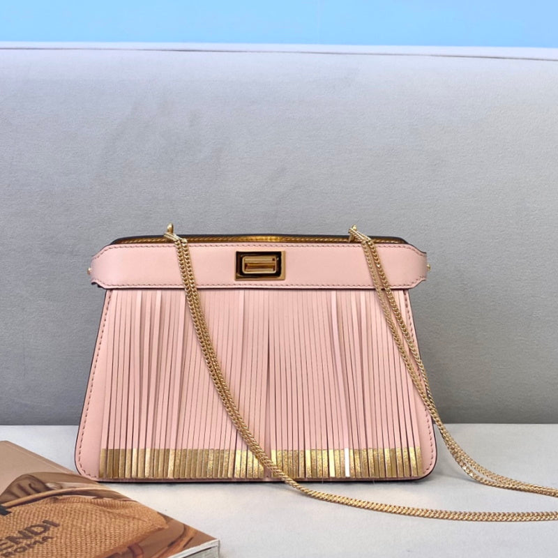 Fen Peecaboo Bag Pink 21cm