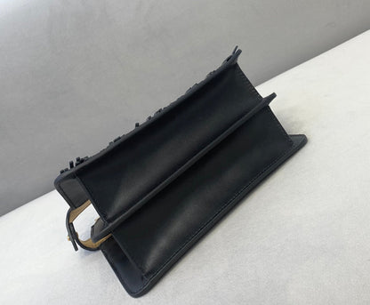 Fen Peecaboo Bag Black 21cm