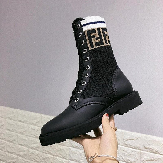 fendi knee boots
