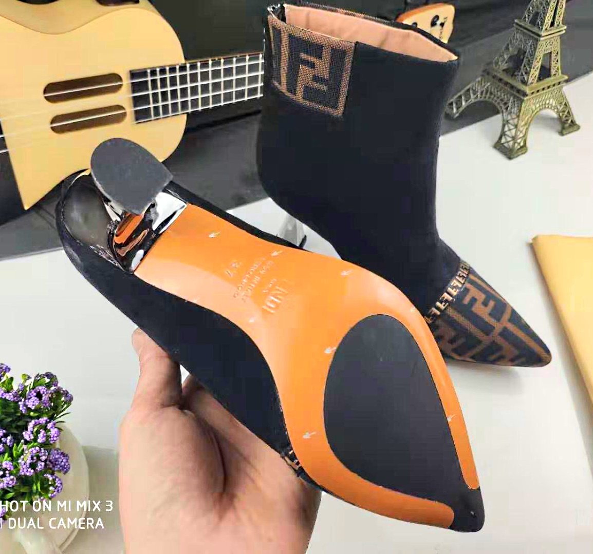 Fen Boots Heels Brown