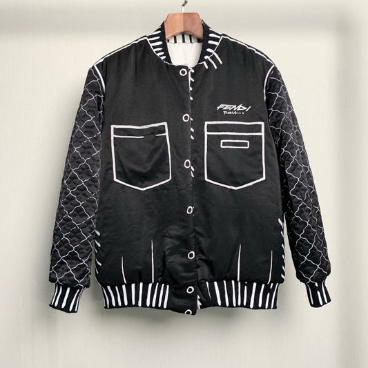 Fen Jeans Jacket Black