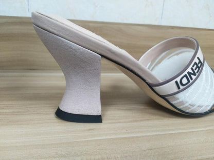 Fen Mule White Shoes