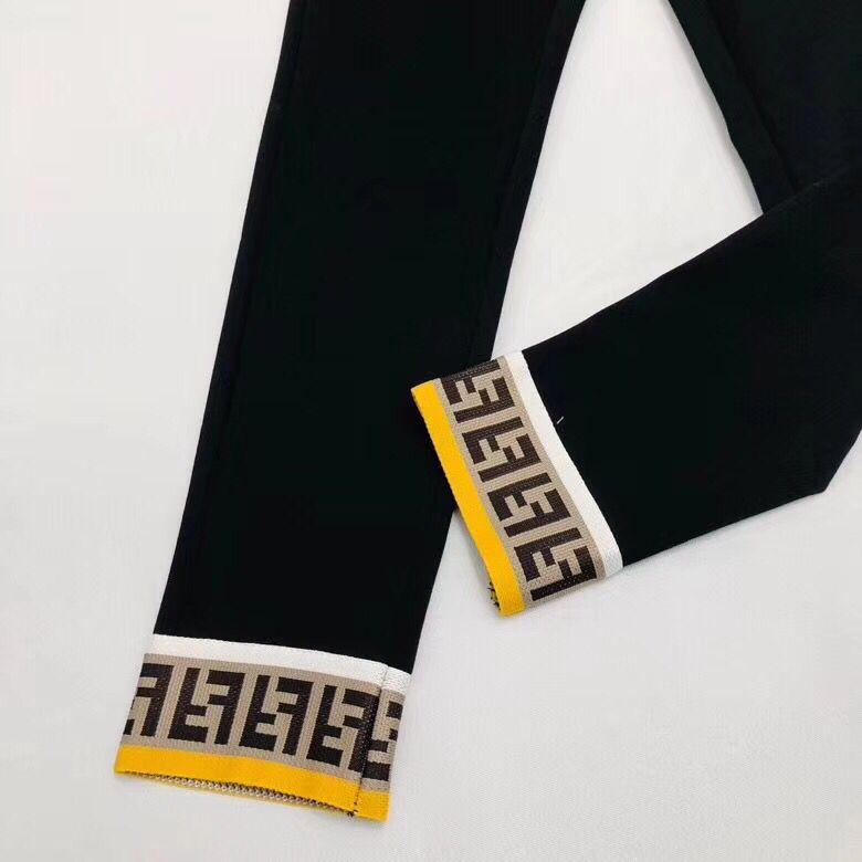 Fen Pants Yellow Black