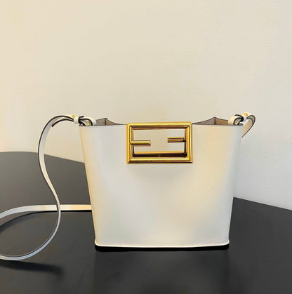 FEN Bag messenger  20 cm White
