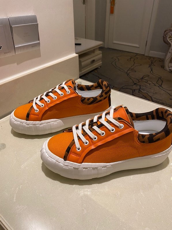 FEN  Sneakers Orange and Pink