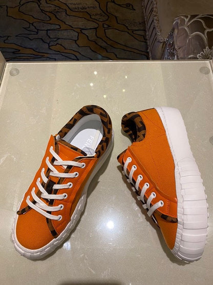 FEN  Sneakers Orange and Pink