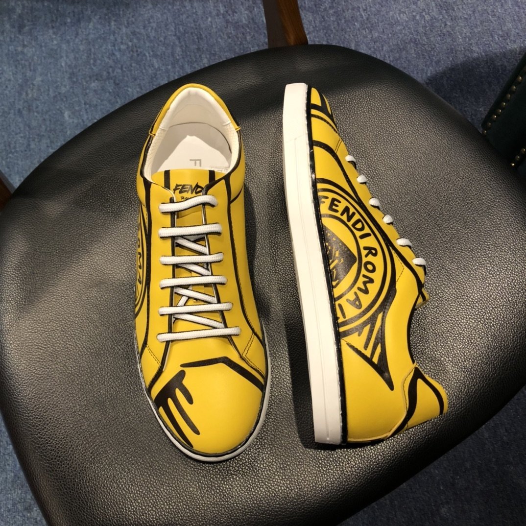Fen Sneakers Yellow