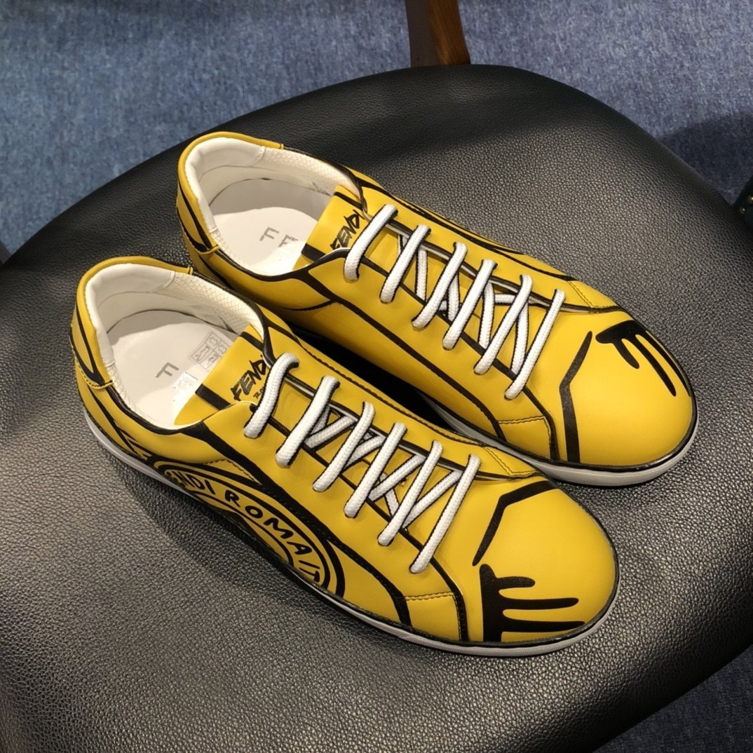 Fen Sneakers Yellow