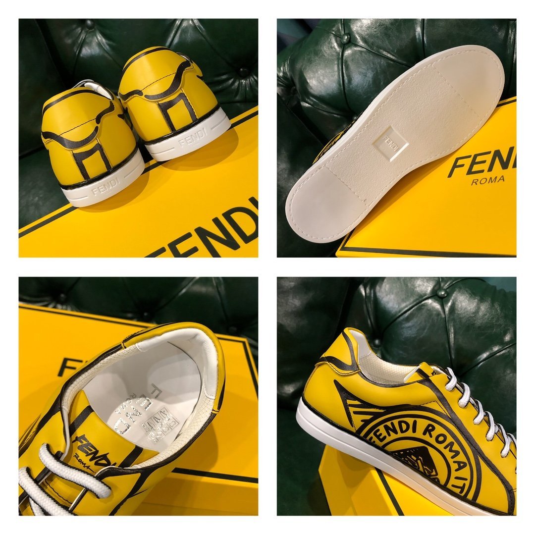 Fen Sneakers Yellow