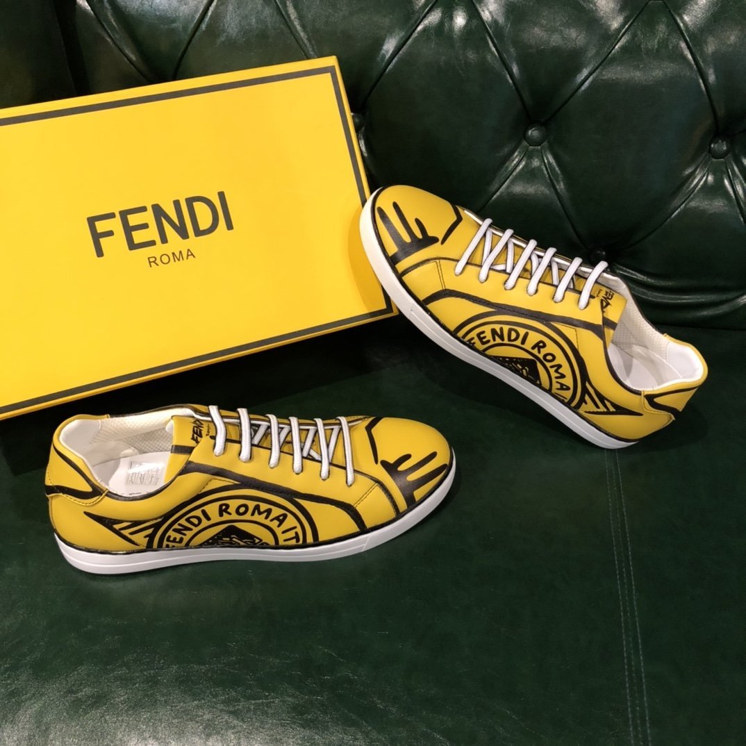 Fen Sneakers Yellow