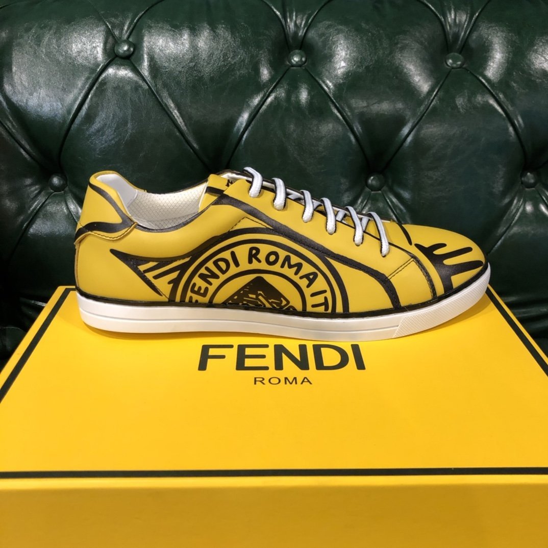 Fen Sneakers Yellow