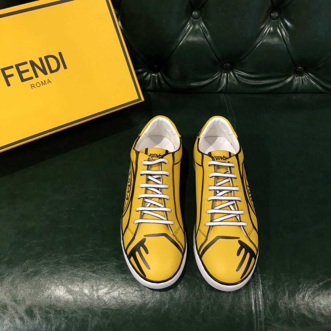 Fen Sneakers Yellow
