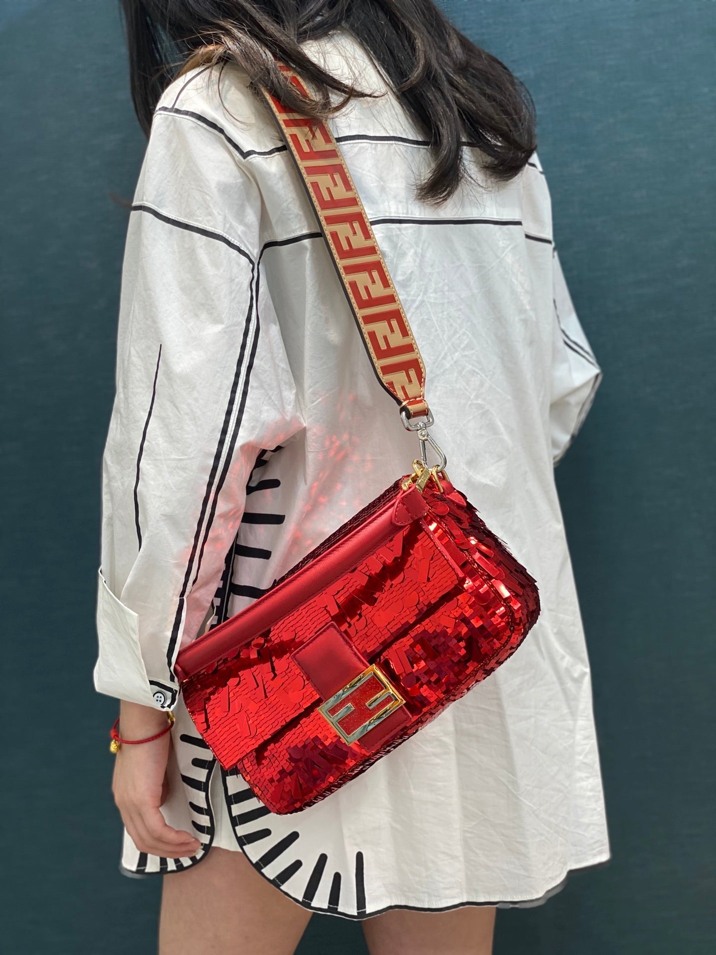 FEN Bag Crystal Sparky 27 cm