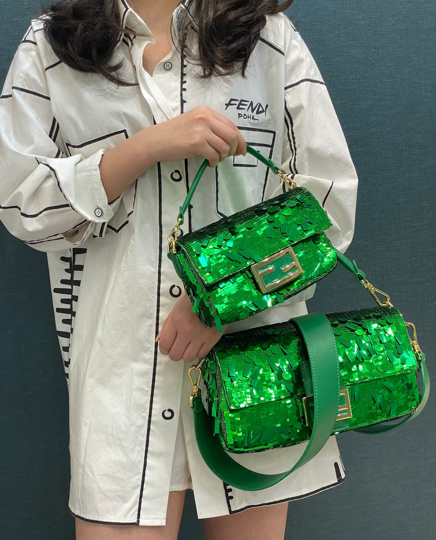 FEN Bag Crystal Sparky 27 cm