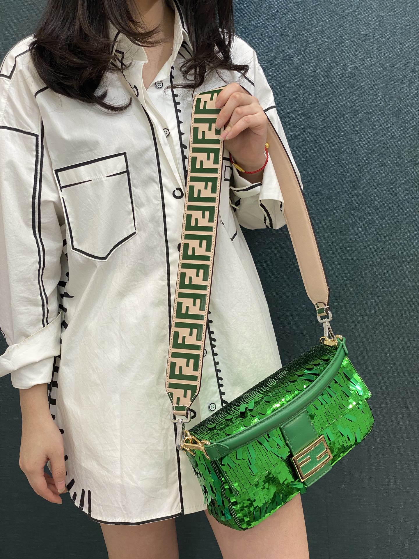 FEN Bag Crystal Sparky 27 cm