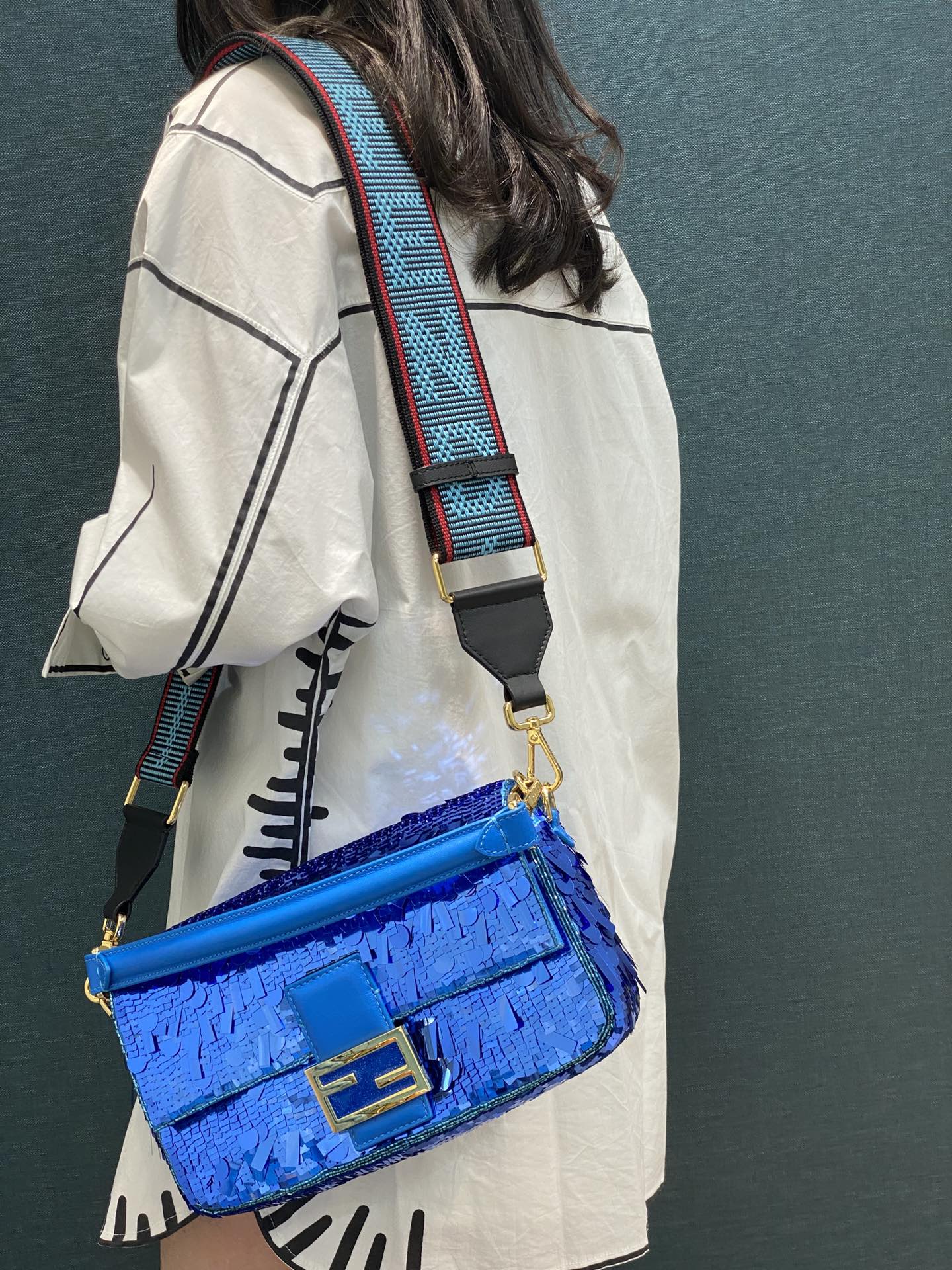FEN Bag Crystal Sparky 27 cm