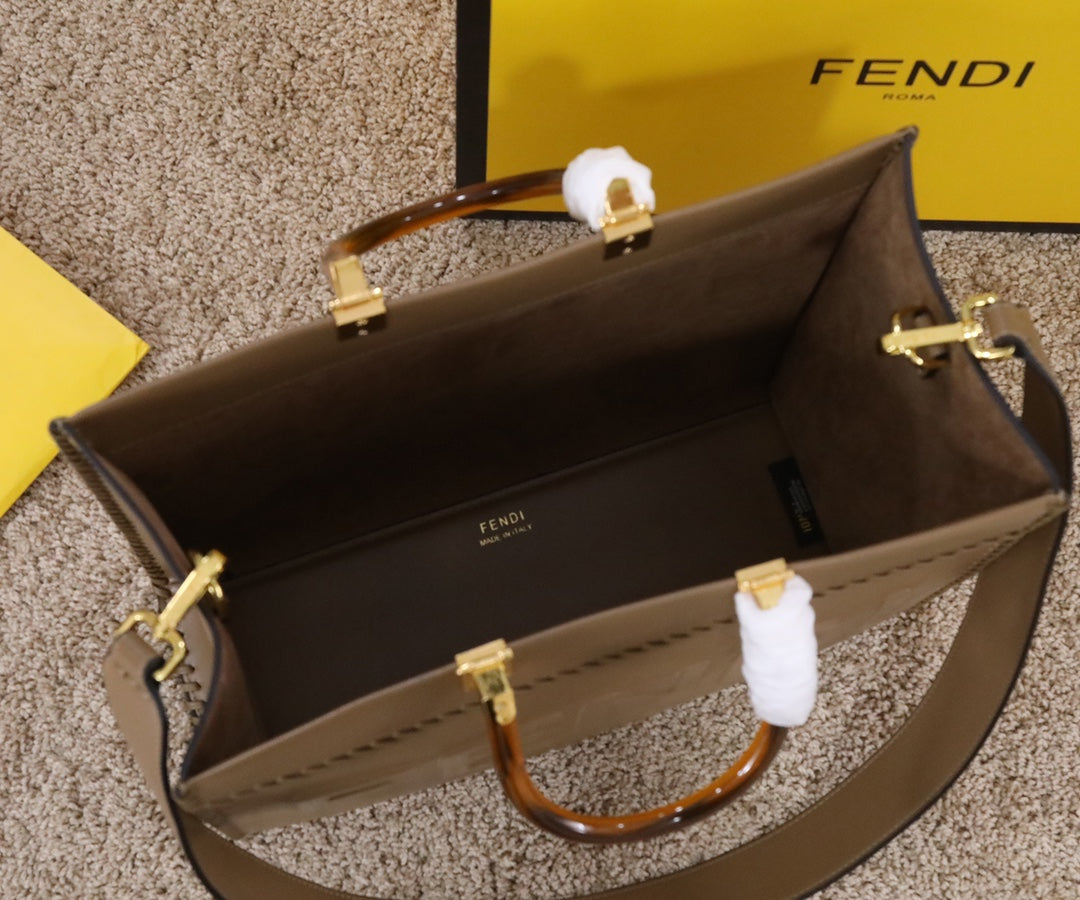 FEN Tote Bag Sunshine 3 Color 's  Stitching