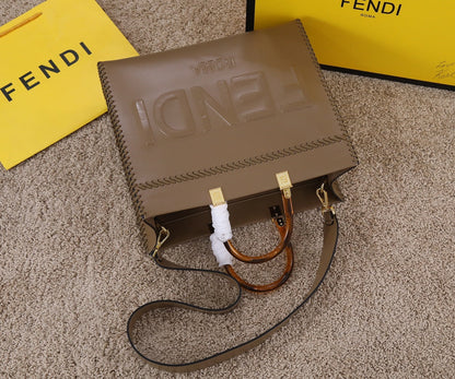 FEN Tote Bag Sunshine 3 Color 's  Stitching