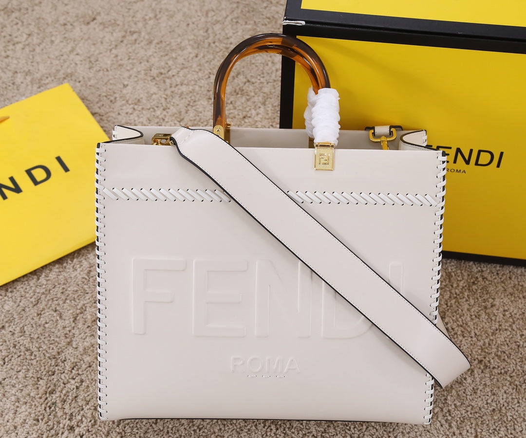 FEN Tote Bag Sunshine 3 Color 's  Stitching